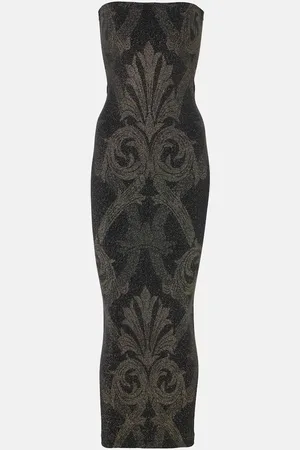 Wolford X Etro Midikleid aus Lamé