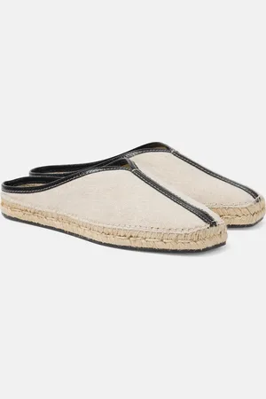 Totême Espadrilles The Espadrille mit Leder