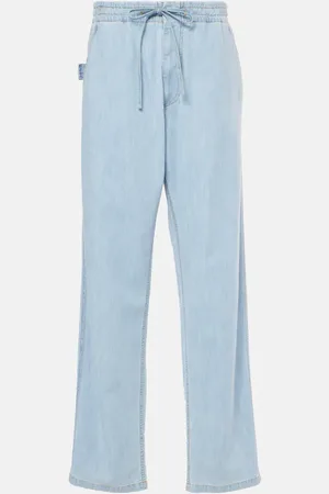 Bottega Veneta High-Rise Wide-Leg Jeans