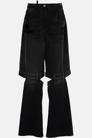 The Attico Wide-Leg Jeans