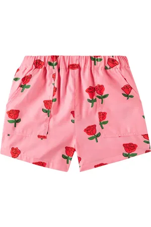 Mini Rodini Shorts Roses aus Baumwolle