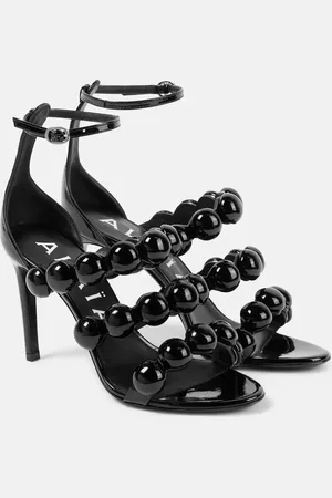 Alaïa Alaïa Sandalen La Bombe 90 aus Lackleder