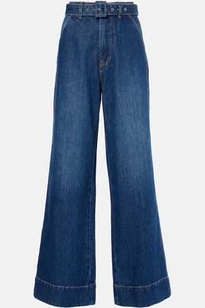 VERONICA BEARD High-Rise Wide-Leg Jeans Taylor