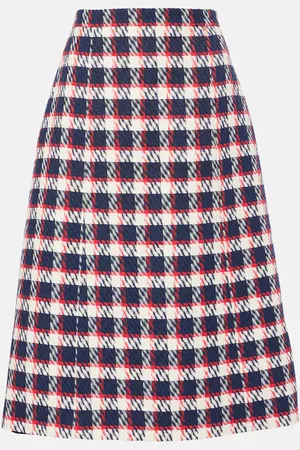 Carolina Herrera Midirock aus Tweed