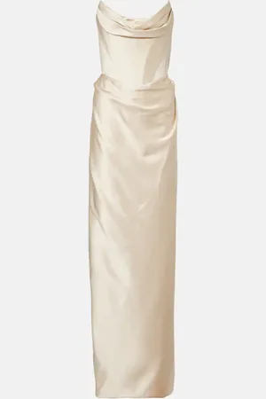Vivienne Westwood Robe Galaxy aus Satin
