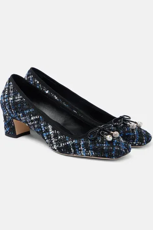 Jimmy Choo Pumps Elme 45 aus Tweed