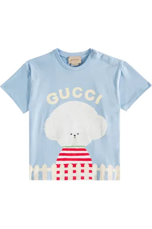 Gucci Baby Bedrucktes T-Shirt aus Baumwoll-Jersey