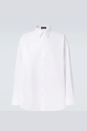 Balenciaga Oversize-Hemd aus Baumwolle