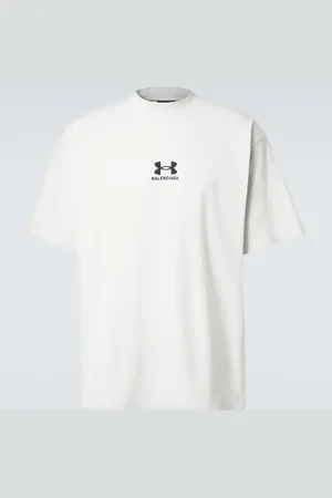 Balenciaga X Under Armour® T-Shirt aus Baumwoll-Jersey