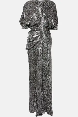 DRIES VAN NOTEN Robe mit Pailletten