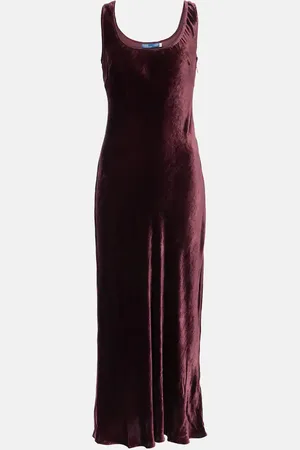 Ralph Lauren Maxikleid aus Samt
