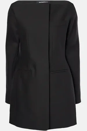 Jacquemus Minikleid Spalla aus Wolle und Seide