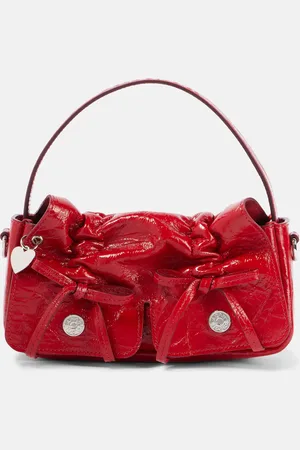 Acne Studios Schultertasche Multipocket Micro aus Leder
