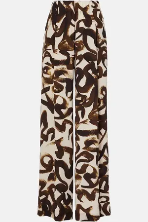DRIES VAN NOTEN Weite High-Rise-Hose