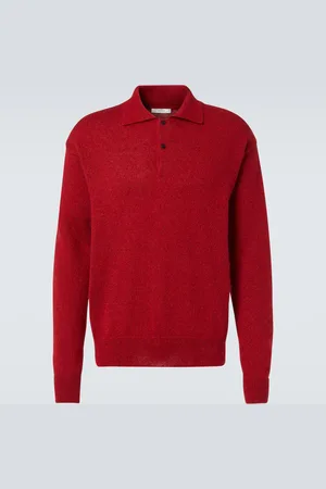 The Row Polopullover Gere aus Tweed