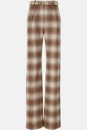 Loro Piana Weite Hose Edward aus Flanell