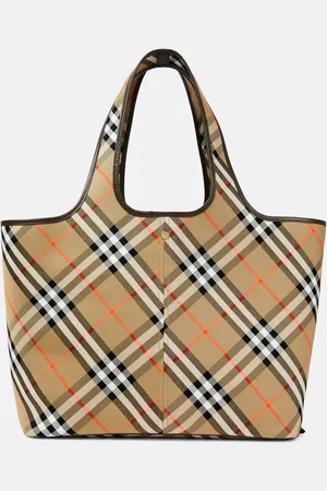 Burberry Tote Check Medium aus Canvas