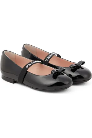 Dolce & Gabbana Mary-Jane-Ballerinas aus Lackleder