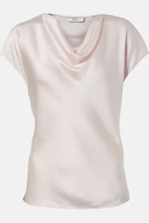 Vince Top aus Seidensatin