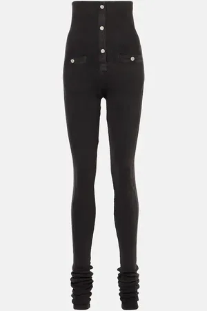 The Attico Leggings aus einem Baumwollgemisch