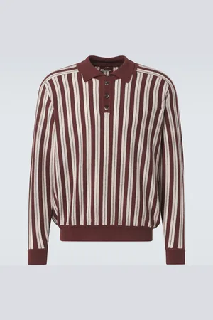 BODE Polopullover Hogan Stripe aus Wolle und Kaschmir