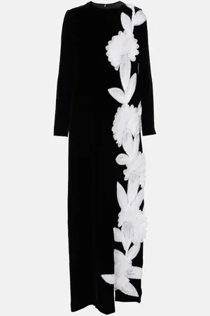 Costarellos Robe aus Crêpe