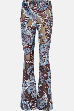 Etro Schlaghose aus Jacquard
