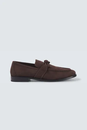 Bottega Veneta Loafers Astaire Knot aus Veloursleder