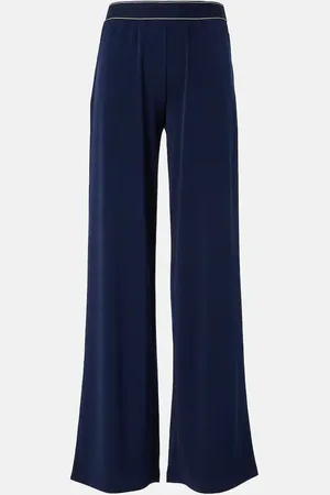 Vince Weite Mid-Rise-Hose aus Jersey