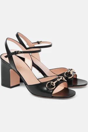 Gucci Sandalen Horsebit aus Leder