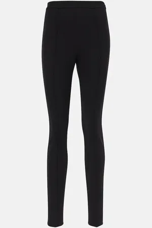 Moncler Schmale High-Rise-Hose
