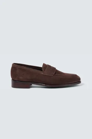 GEORGE CLEVERLEY Loafers Bradley II aus Veloursleder