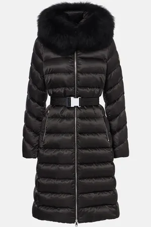 Moncler Daunenmantel Leersie mit Faux Shearling