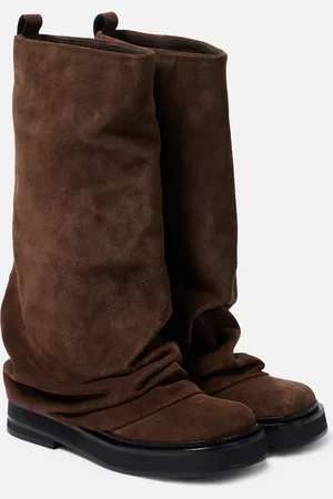 The Attico Stiefel Robin aus Veloursleder