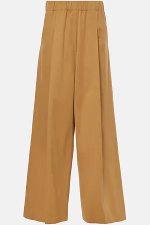 DRIES VAN NOTEN Weite Hose aus Baumwolle