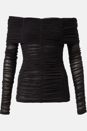 The Attico Off-Shoulder-Top aus Jersey