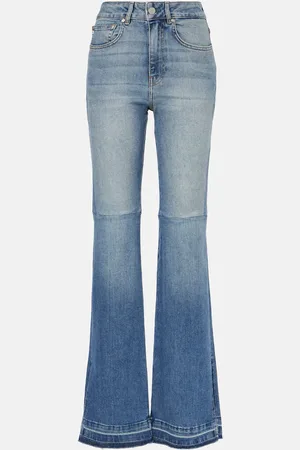 AG Jeans High-Rise Flared Jeans La Croisette