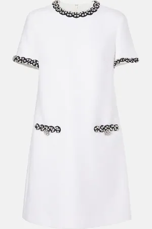 VALENTINO Verziertes Minikleid aus Tweed