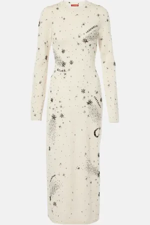 Altuzarra Maxikleid Ellima aus Wolle und Seide