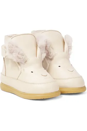 Donsje Baby Schuhe Dubu aus Leder mit Shearling