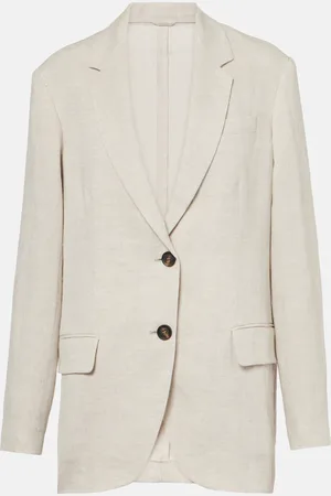 Brunello Cucinelli Blazer aus einem Leinengemisch