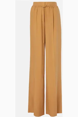 Max Mara Weite Hose Grana aus Seide