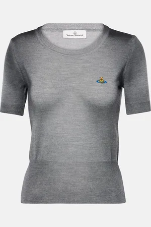 Vivienne Westwood Top Eli Orb aus Schurwolle