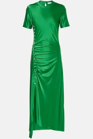 Paco rabanne Maxikleid aus Satin