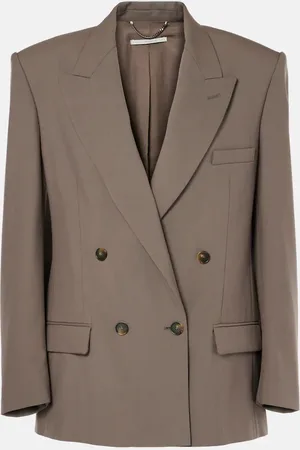 Stella McCartney Oversize-Blazer aus Wolle