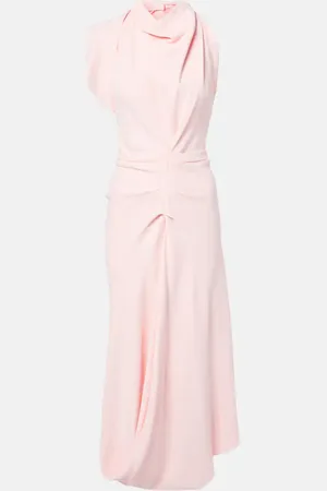 Victoria Beckham Midikleid aus Crêpe