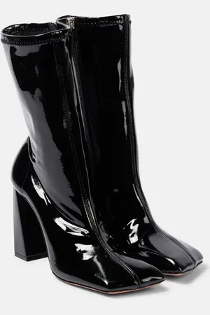 Amina Muaddi Ankle Boots Marine 95