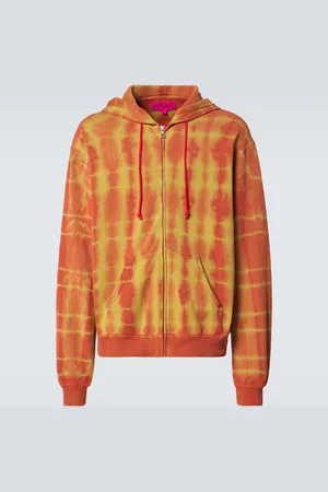 THE ELDER STATESMAN Kapuzenjacke Daily Zuzu Dye aus Baumwolle und Kaschmir