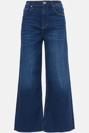 Citizens of Humanity High-Rise Cropped Wide-Leg Jeans
