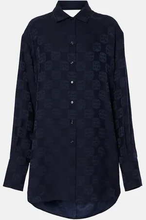 Givenchy Oversize-Hemd 4G aus Jacquard